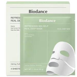 Biodance – Refreshing Sea Kelp Real Deep Mask – Soothing and Moisturizing Face Mask – 1τεμ./34g