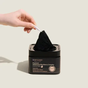 Mary&May Premium Idebenone Blackberry Complex Essence Mask 20pcs
