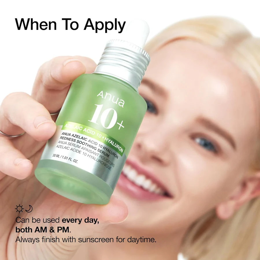 ANUA Azelaic Acid 10 Hyaluron Soothing Serum 30ml