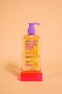 B.Tan -Glow your own way hydrated AF 236ml, Διαφανές Self tan gel προσώπου και σώματος