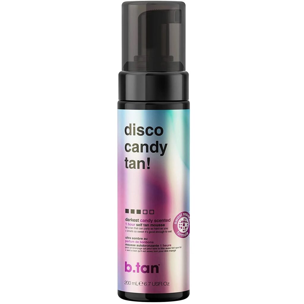 B.tan – Μους self tan 1 ώρας με άρωμα καραμέλας, Disco candy tan 200ml