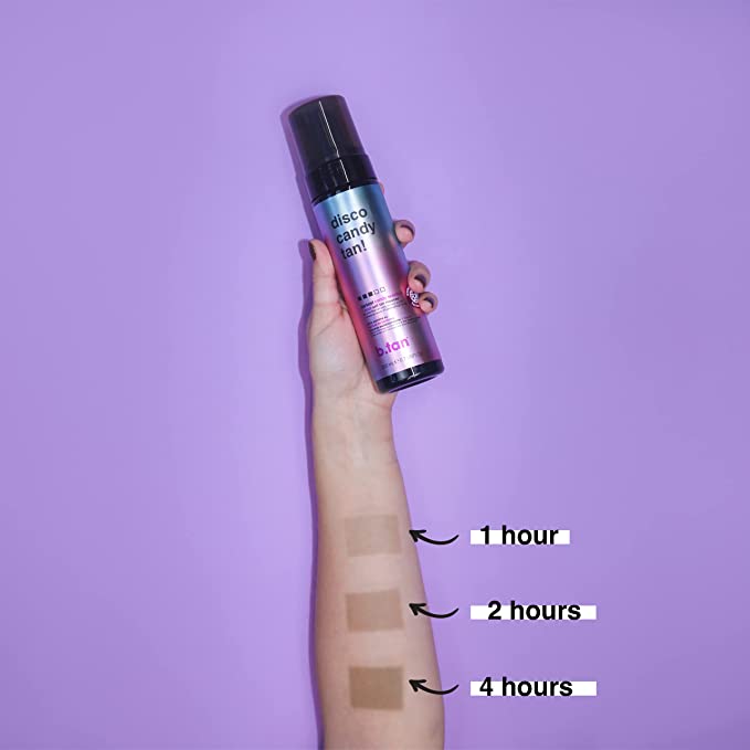 B.tan – Μους self tan 1 ώρας με άρωμα καραμέλας, Disco candy tan 200ml