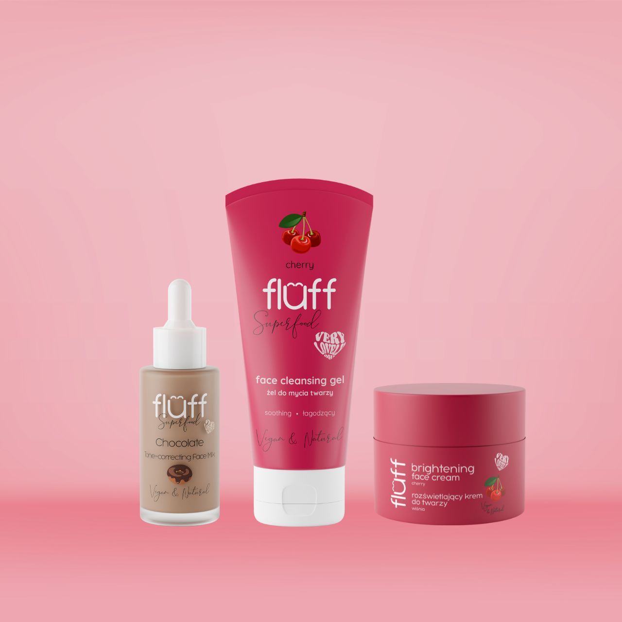 Fluff Best Gift Ever Set Choco & Cherry