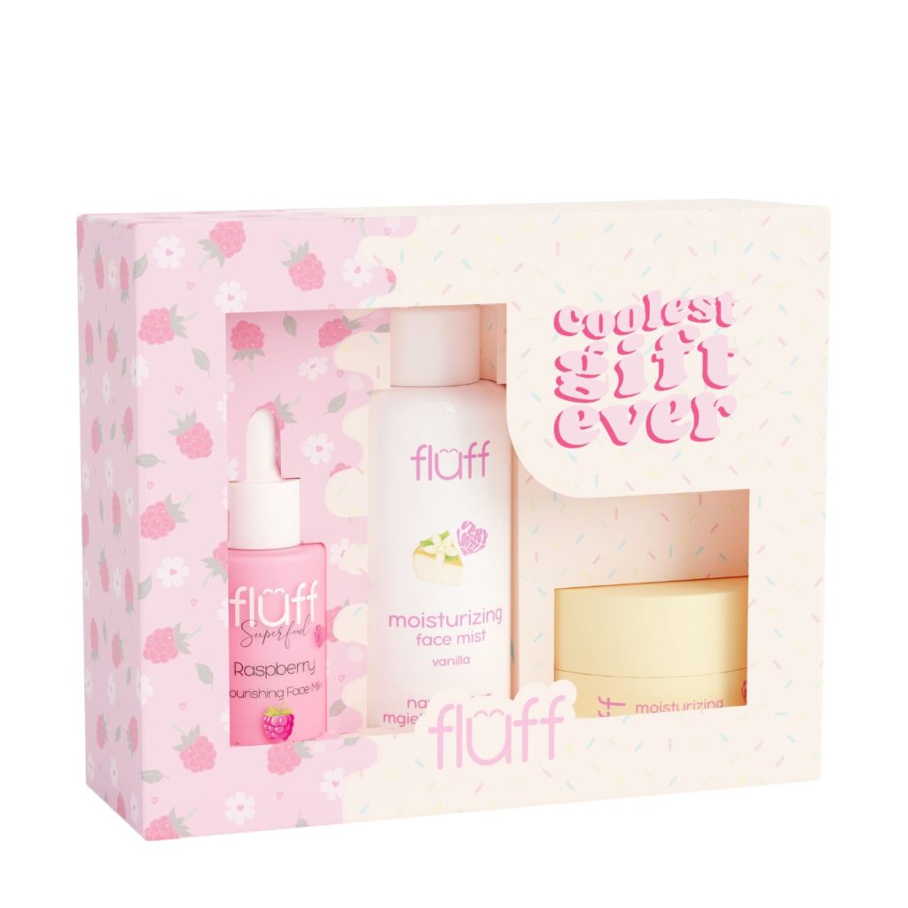 Fluff Best Gift Ever Set Vanilla & Raspberry