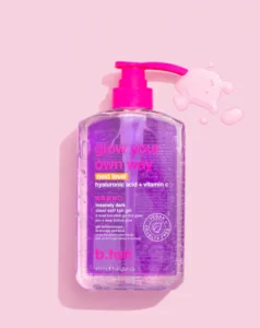 B.Tan – Glow your own way next level 437ml, Διαφανές Self tan gel έντονου μαυρίσματος