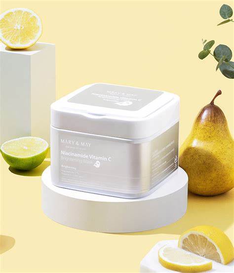 Mary & May Niacinamide & Vitamin C Brightening Mask (30pcs)