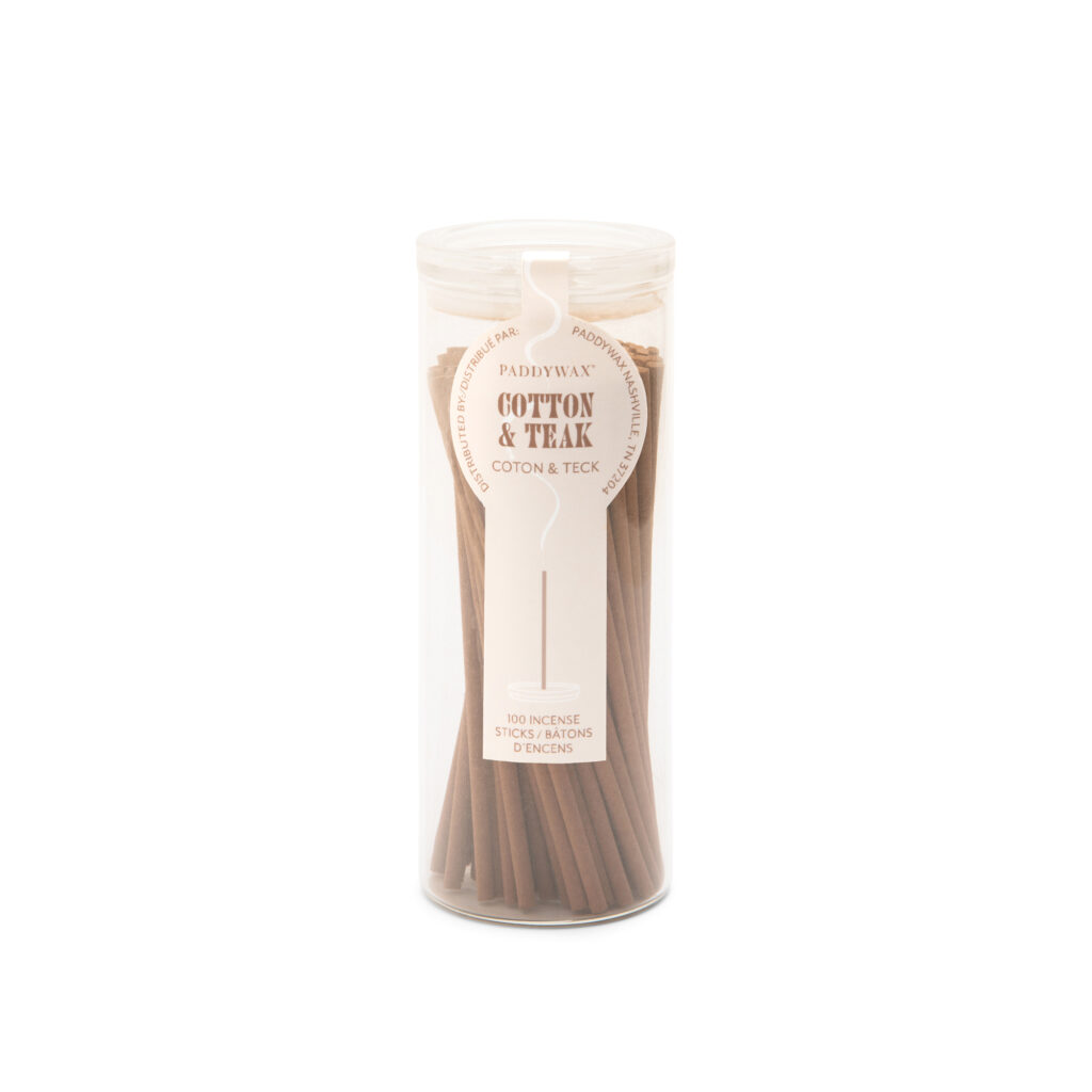 Paddywax – Αρωματικά incense sticks, Cotton & Teak