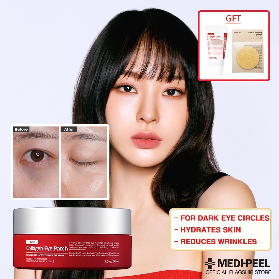 MEDI-PEEL – Red Lacto Collagen Eye Patch 60τμχ