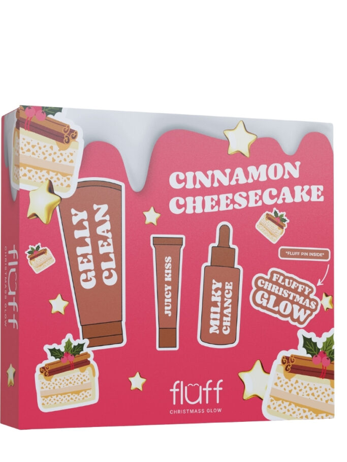 Fluff Face Care Set CINNAMON CHEESECAKE 3pcs
