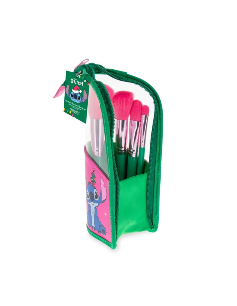 STITCHMAS COSMETIC BRUSH & BAG SET