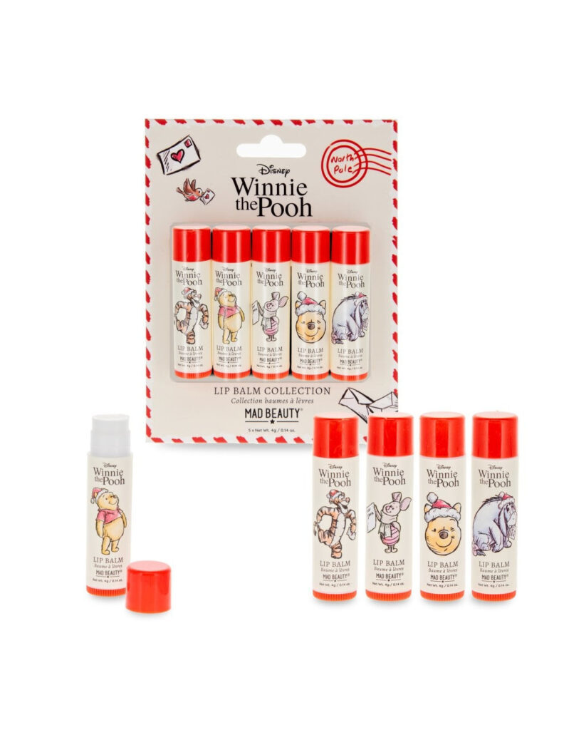 WINNIE THE POOH FESTIVE LIP BALM COLLECTION