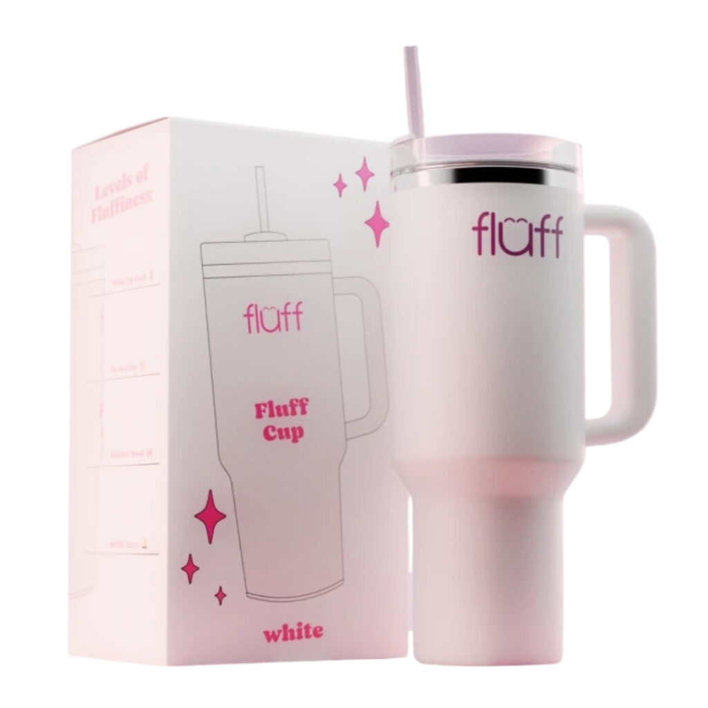 Fluff Cup White