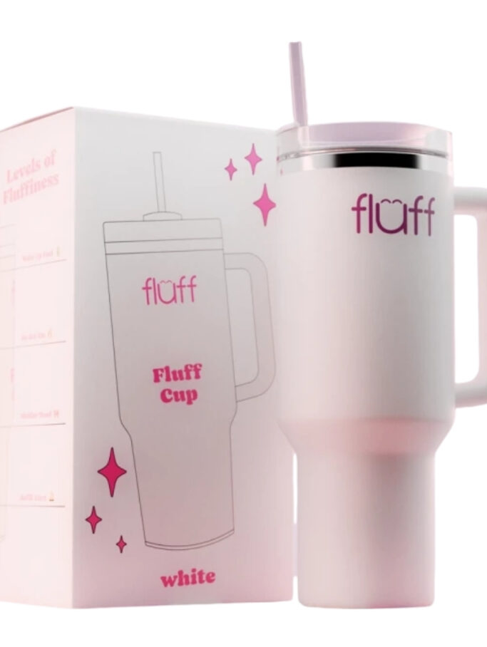 Fluff Cup White